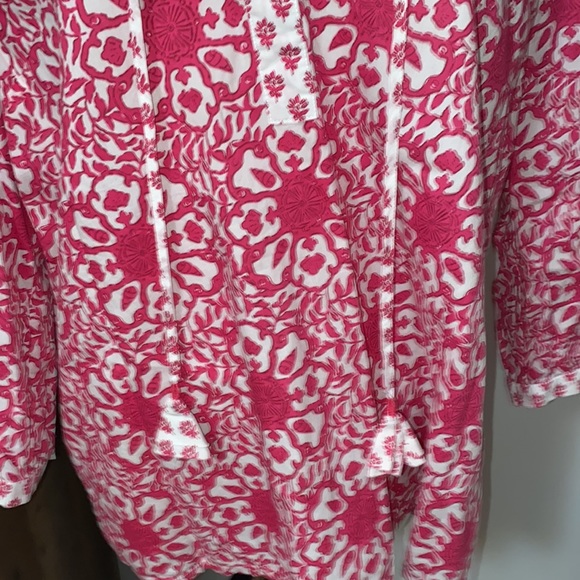 VINEYARD VINES Pink medallion tunic Size Small - Picture 9 of 16